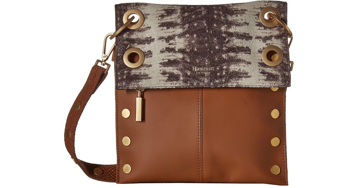 Lyst Hammitt Montana Rev Medium Jurassic Saddle Lust Snake Lyst Hammitt Montana Rev Medium Jurassic Saddle Lust Snake Handbags In Brown