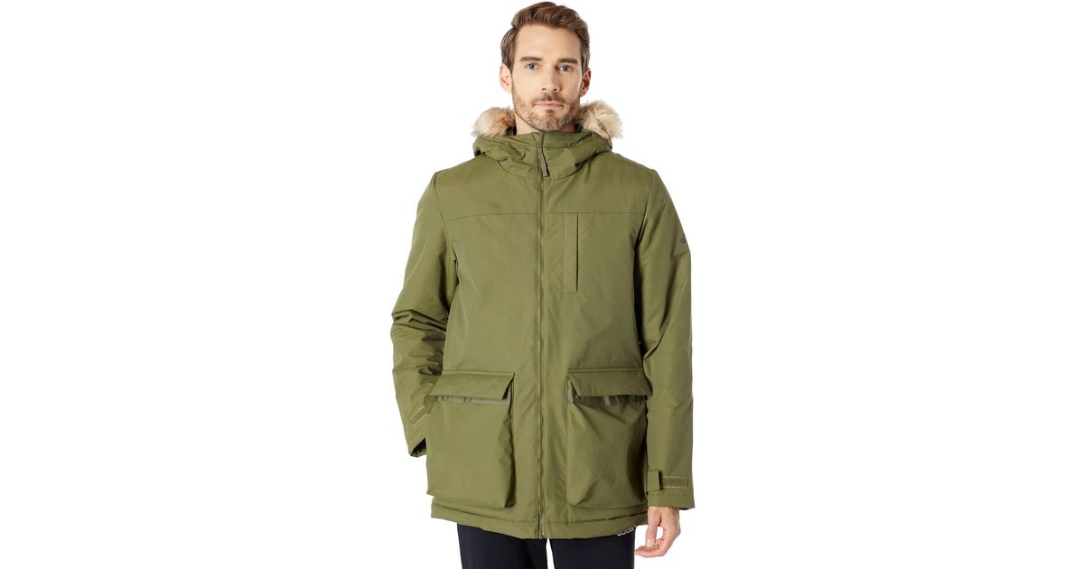 adidas Originals Synthetic Utilitas Hooded Parka in Olive (Green) for