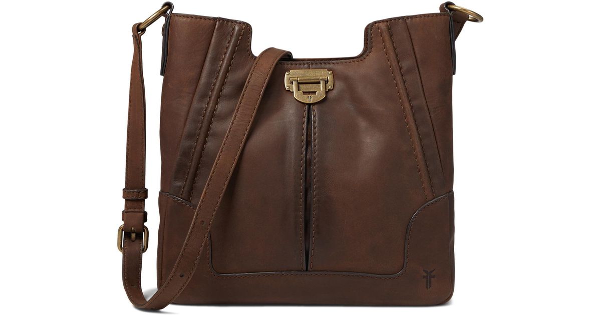 Frye Piper Crossbody in Brown Lyst
