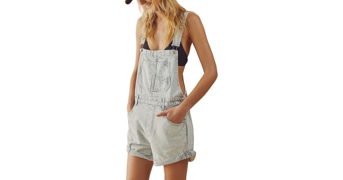 Free People Novelty Ziggy Shortall in Gray Lyst
