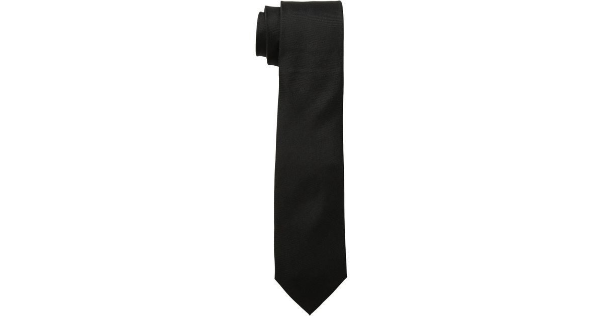 calvin klein skinny black tie