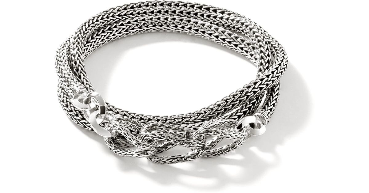 John Hardy Asli Classic Chain Link Extra Small Chain Transformable