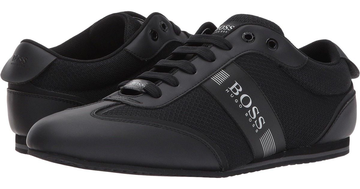 boss athleisure lighter low mesh trainers