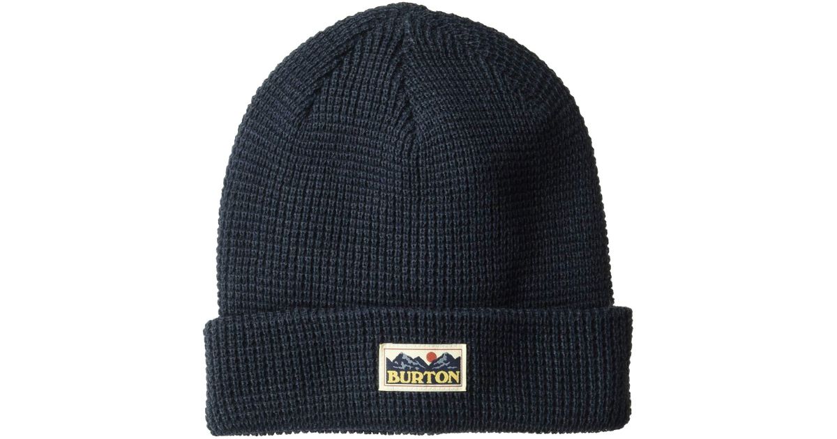 burton waffle beanie