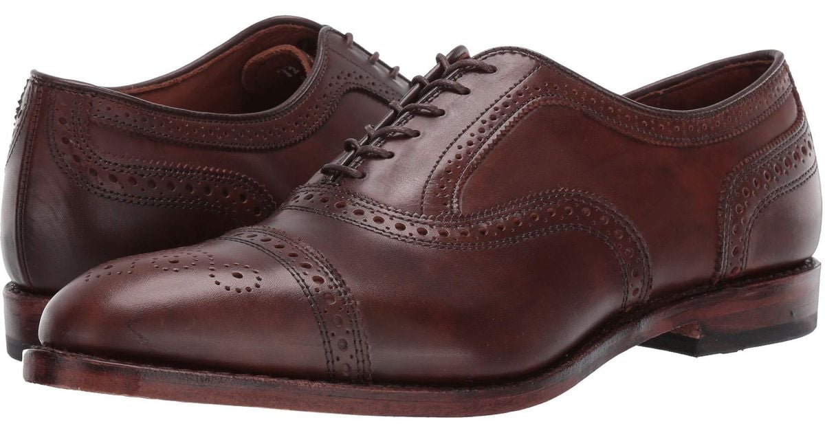 allen edmonds dark brown