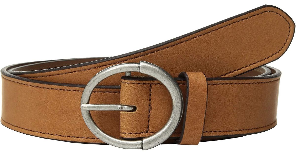 allen edmonds tan belt