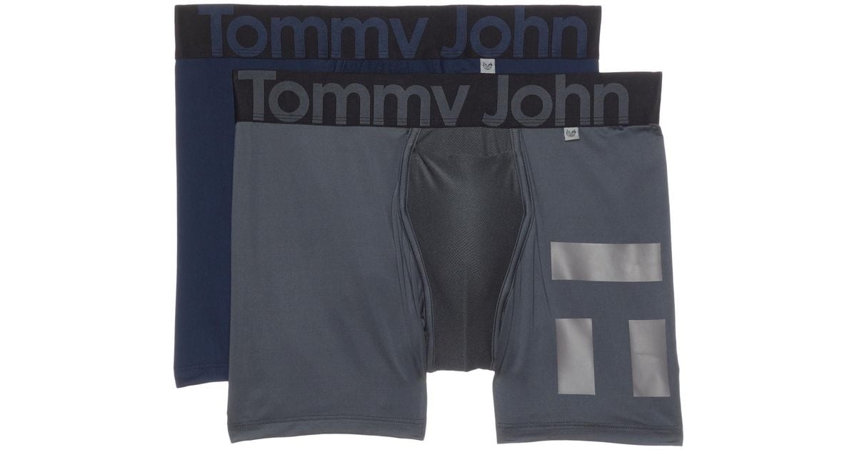 Tommy John 360 Sport Hammock Pouch 4 Boxer Brief 2-pack in Blue for Men