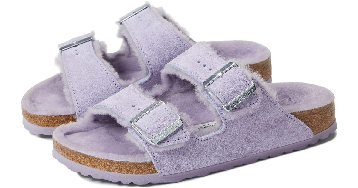 birkenstock arizona purple
