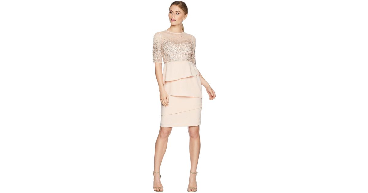 adrianna papell petite cocktail dresses