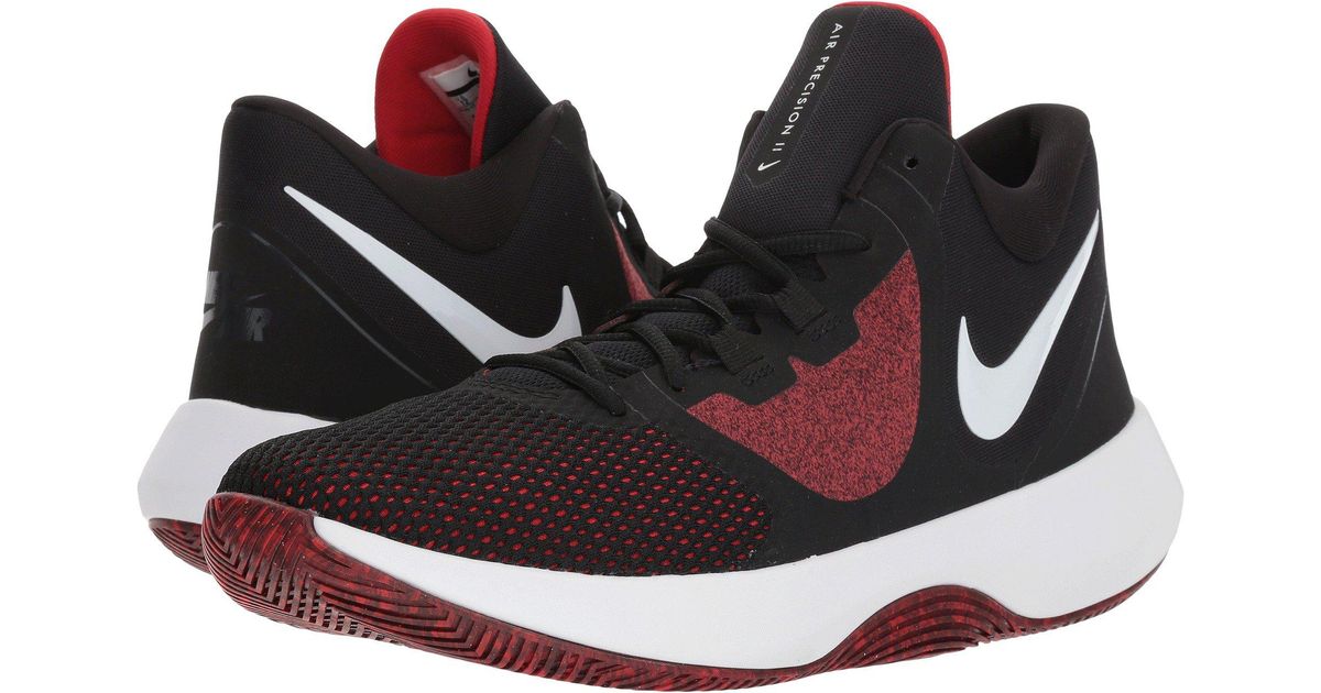 nike precision 3 red and black