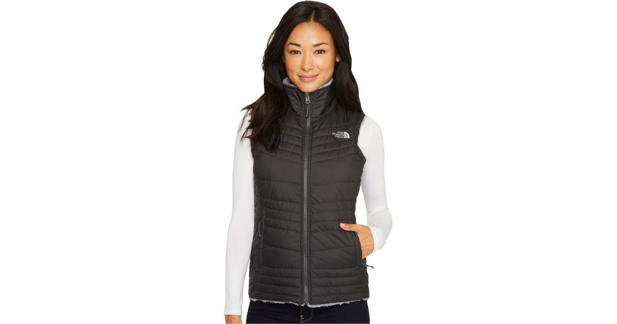 north face women's mossbud vest