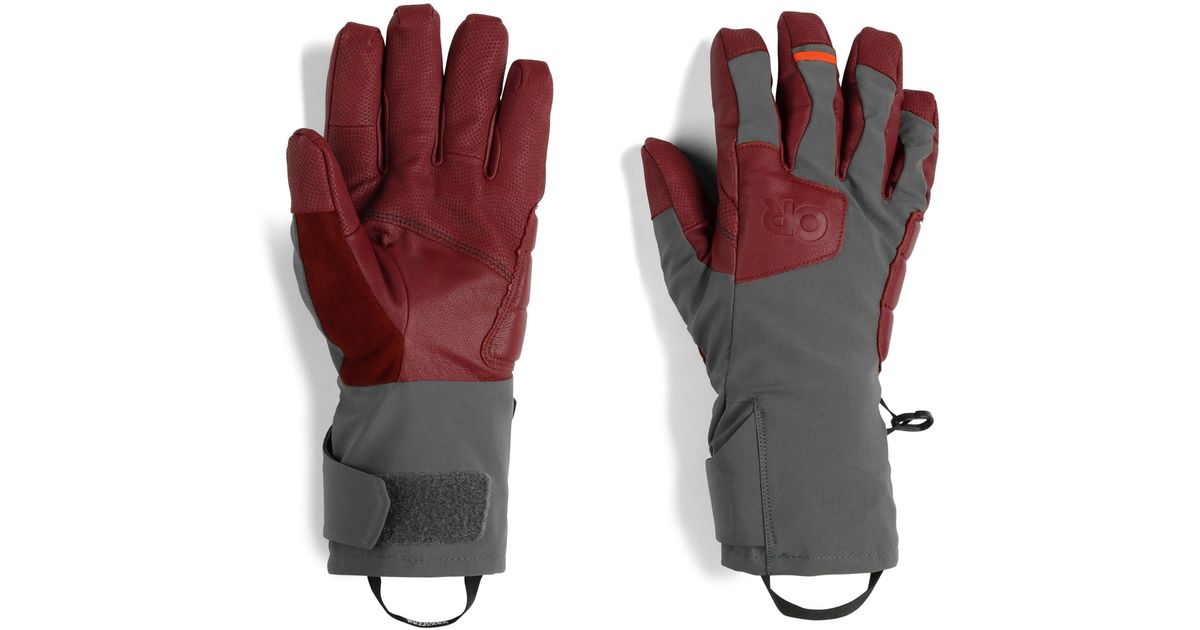 Outdoor Research Extravert Gloves in Red for Men Lyst