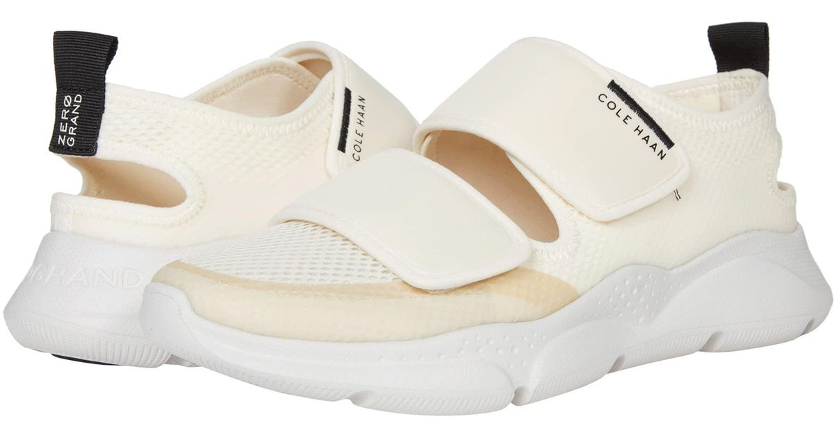 Cole Haan Zerogrand Radiant Double-band Sport Sandal in White | Lyst