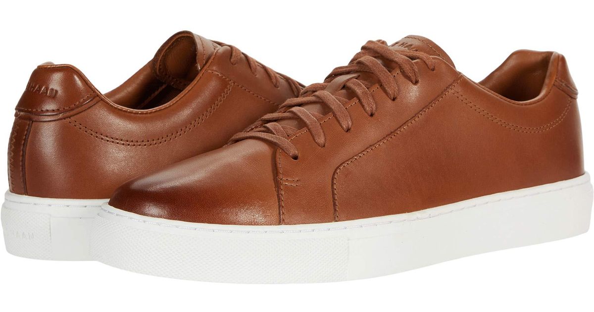 born jib leather sneaker