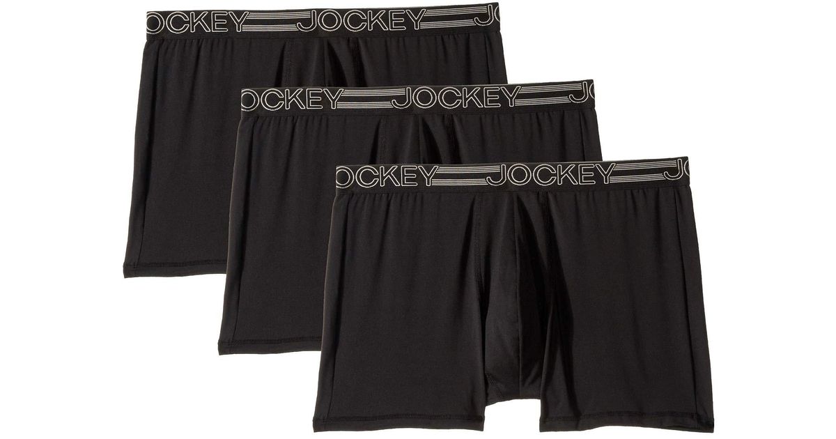 jockey active microfiber boxer brief