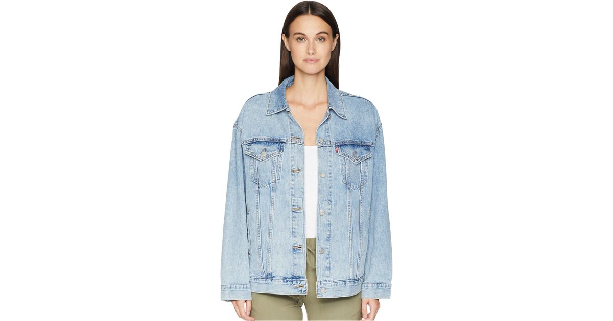 levi's patchwork baggy trucker