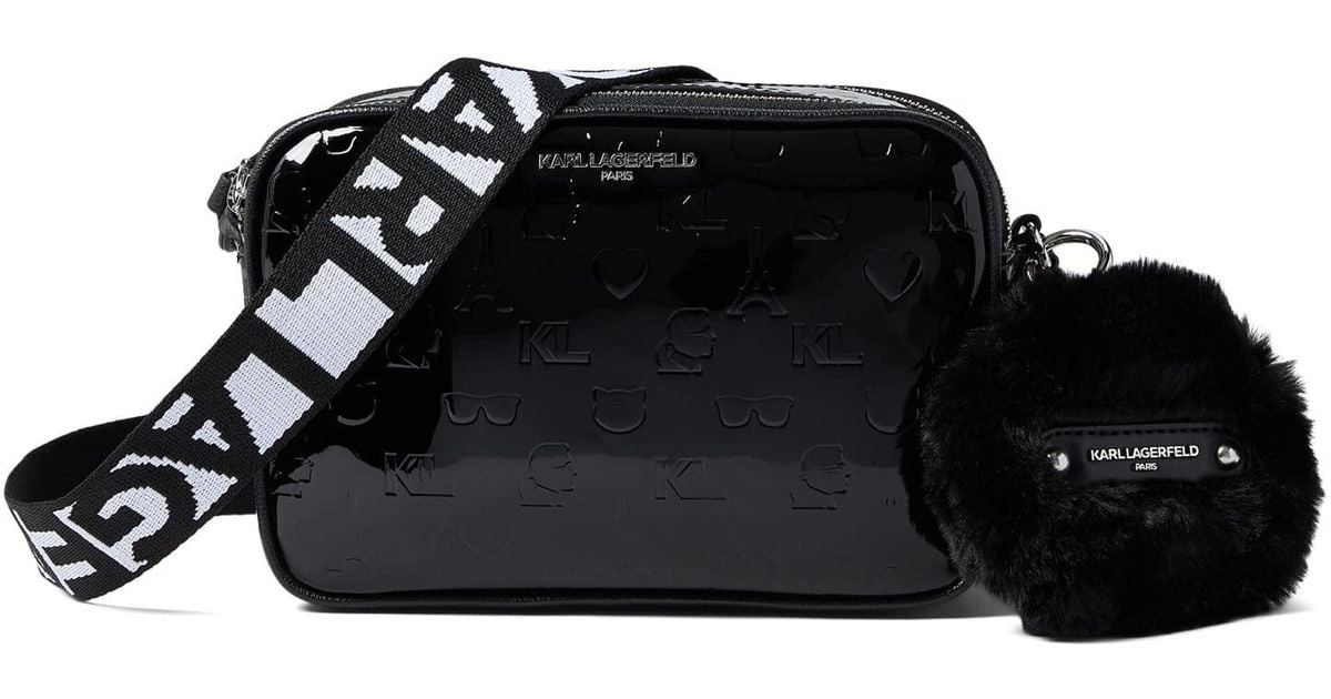 Karl Lagerfeld Maybelle Crossbody in Black Lyst