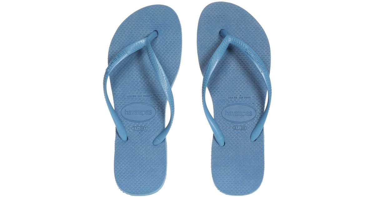 Havaianas Synthetic Slim Flatform Sandal in Blue - Lyst