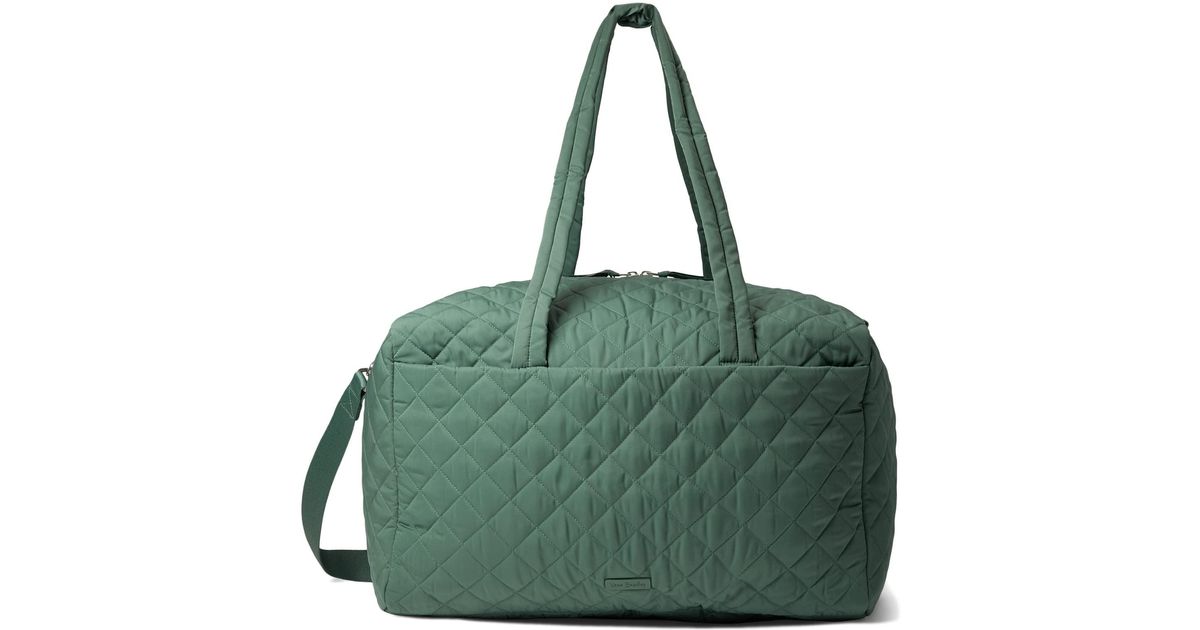 Vera Bradley Performance Twill Large Travel Duffel Bag in Green Lyst