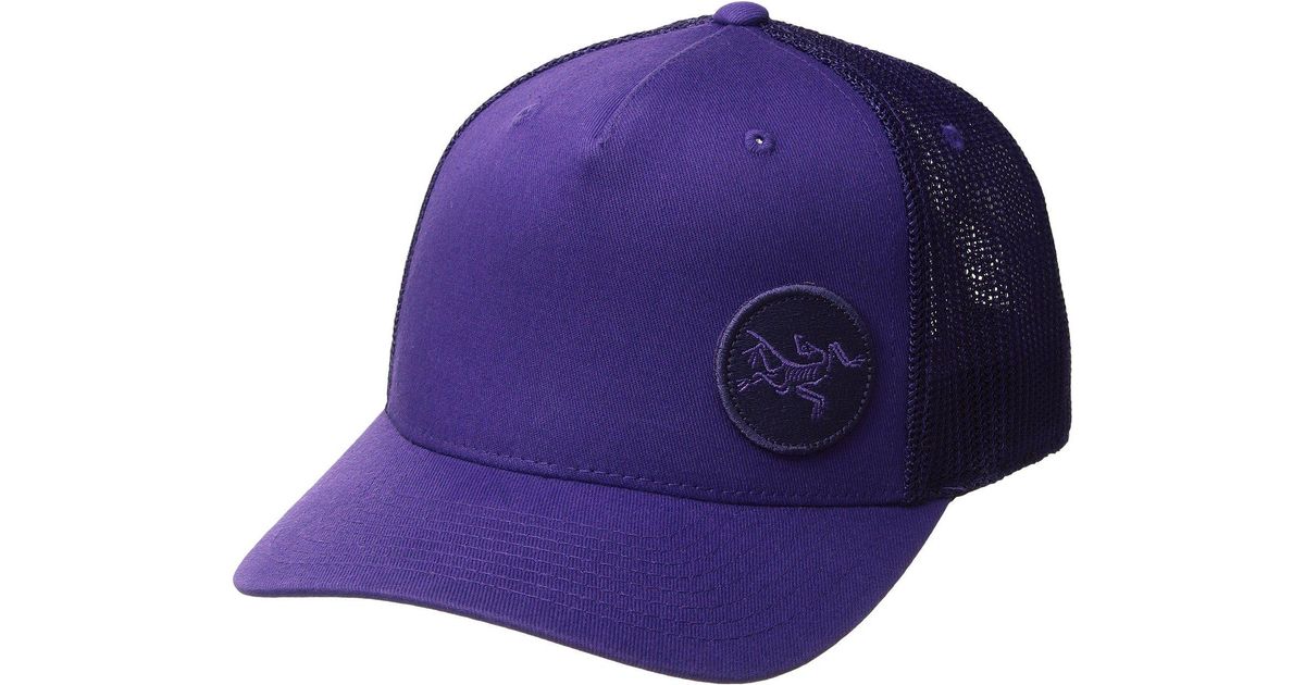 arcteryx patch trucker hat