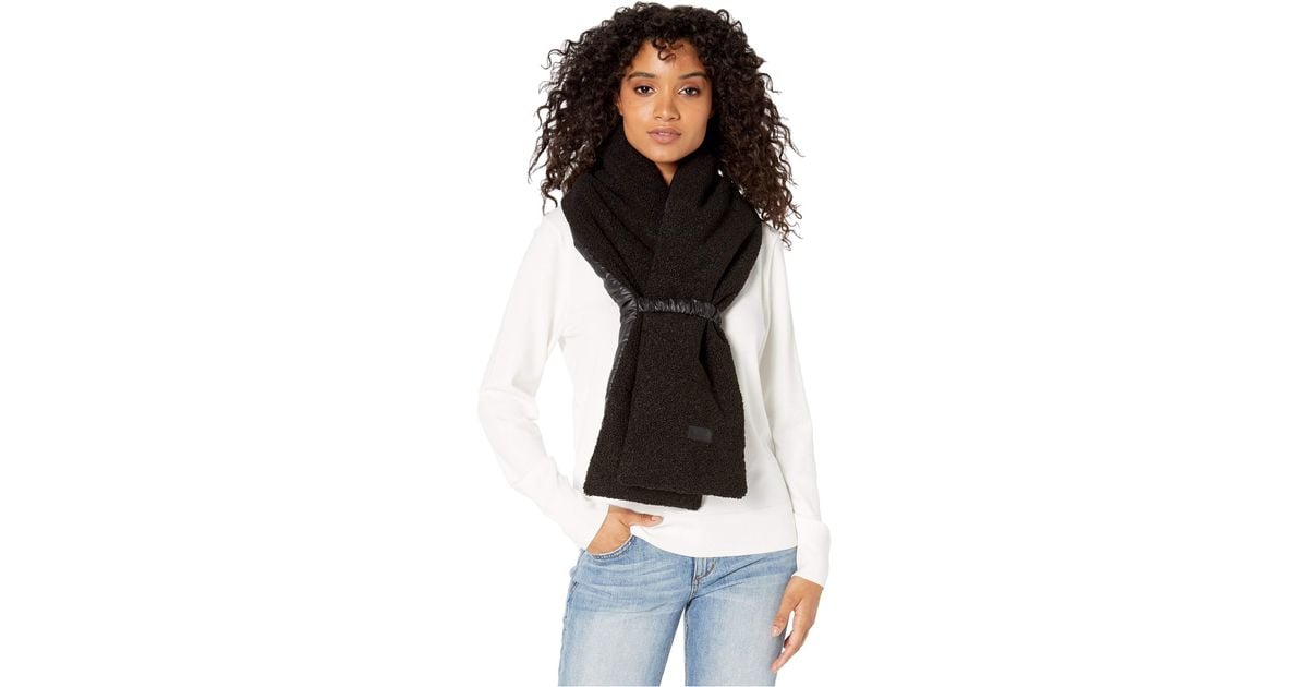 ugg black scarf