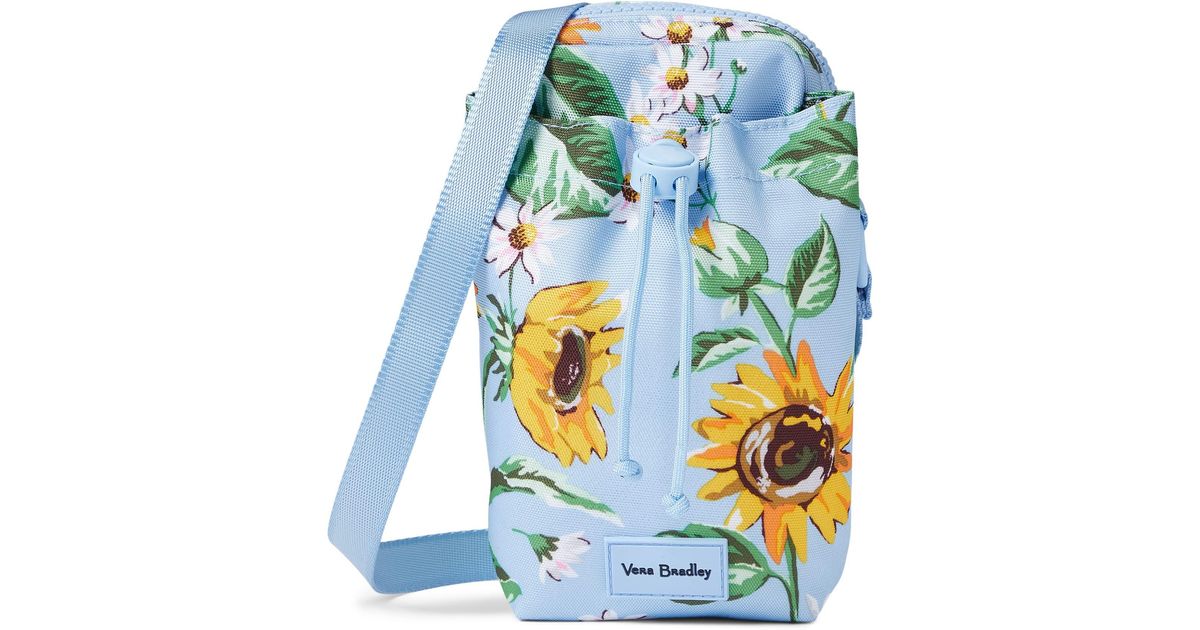 water bottle crossbody in signature canvas