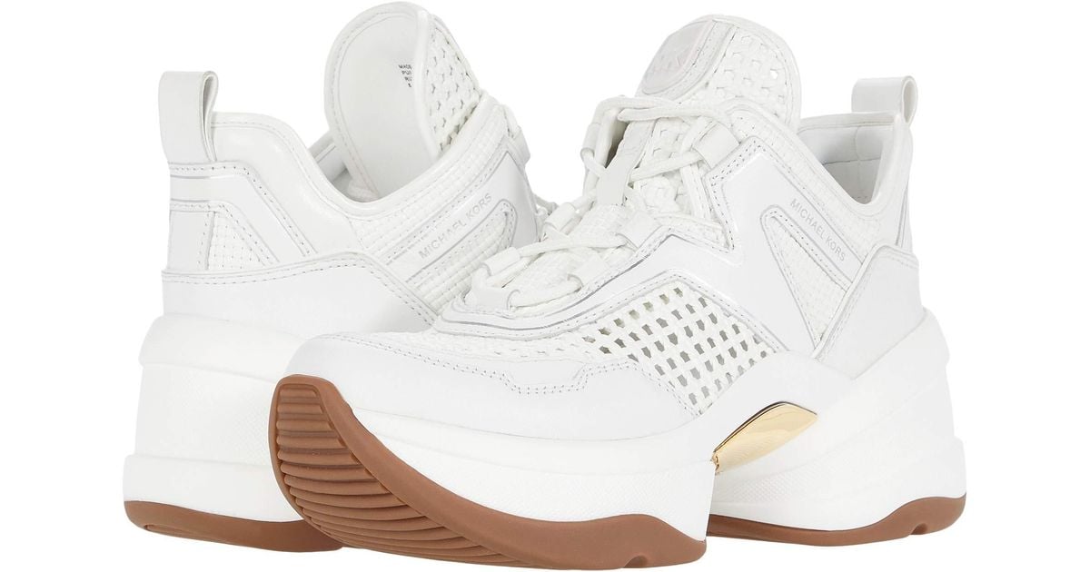Olympia canvas and suede trainer hot sale