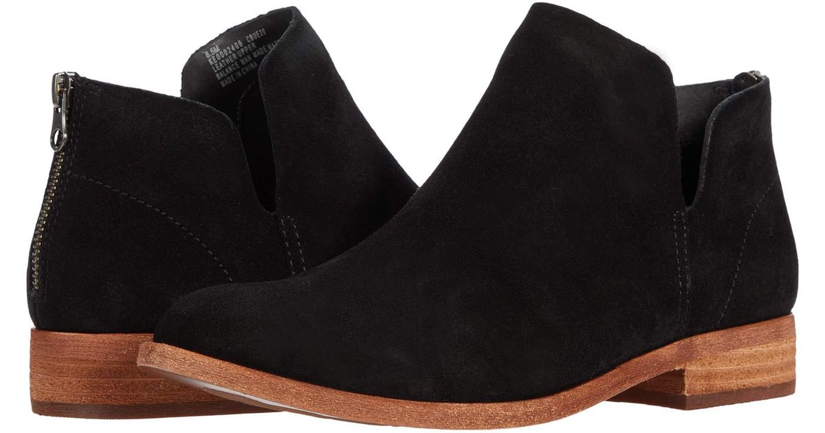 KorkEase Suede Renny in Black Lyst