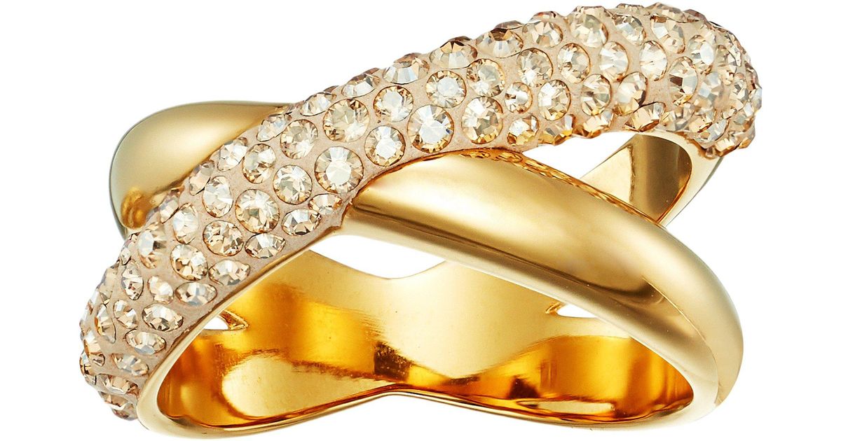 Swarovski delta cross ring best sale