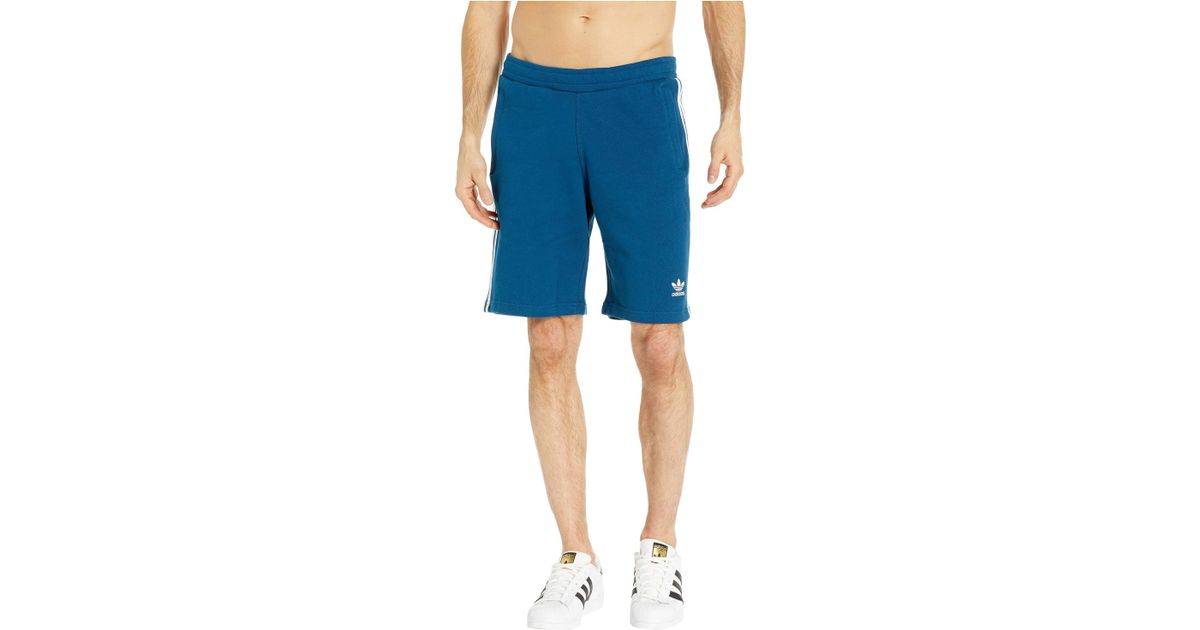 adidas 3 stripes vapour steel shorts
