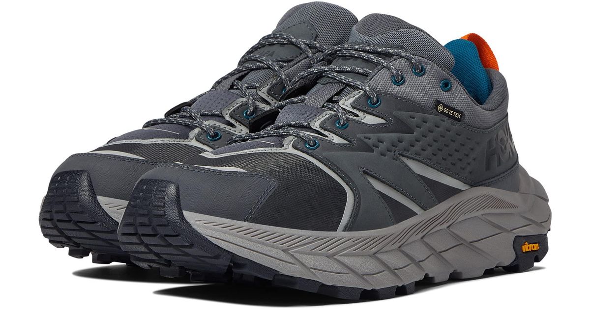 Hoka One One Synthetic Anacapa Low Goretex in Gray for Men Lyst