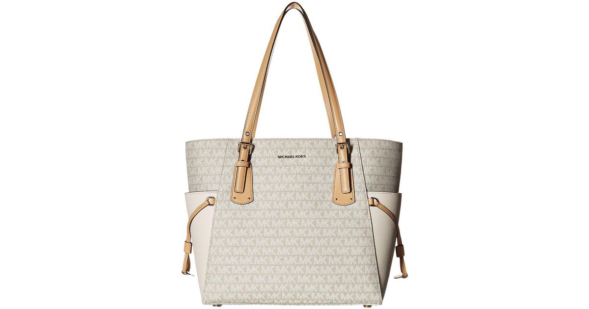 michael kors voyager east west signature tote
