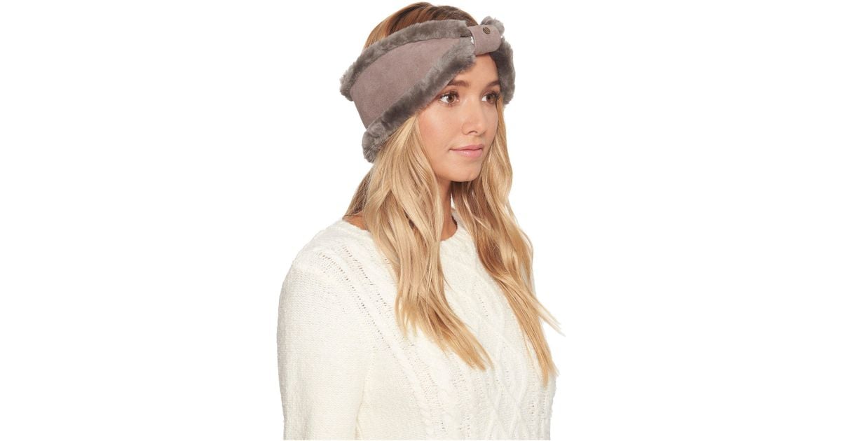 ugg fur headband