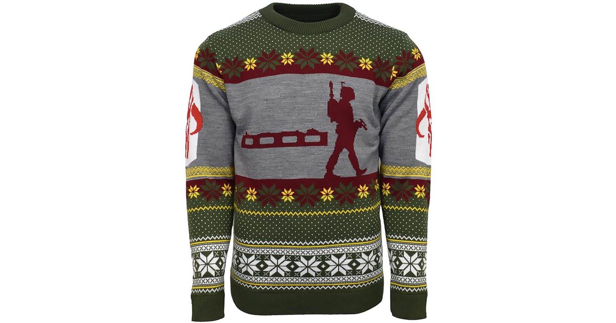boba fett xmas jumper