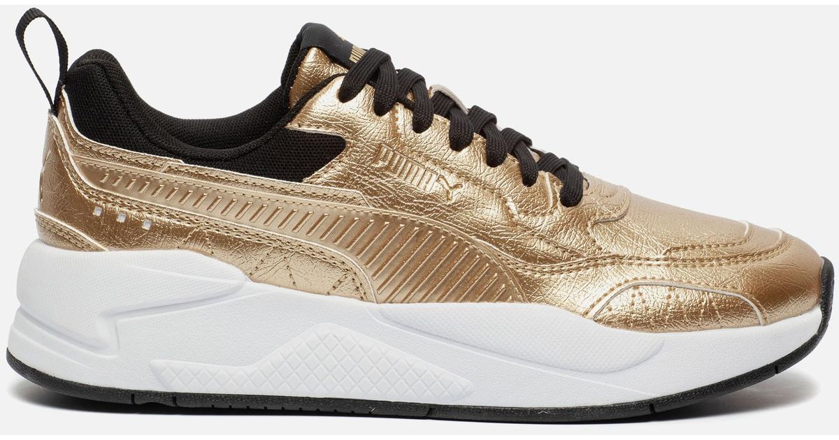 PUMA X-ray Square Metallic Sneakers Goud - Lyst