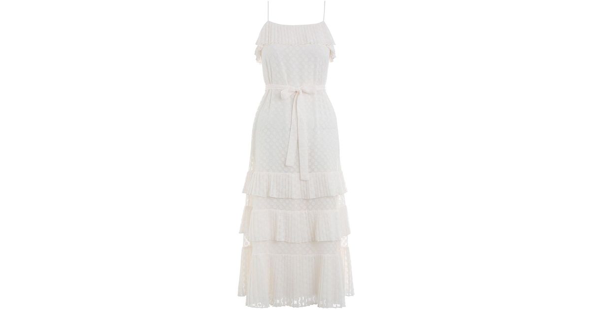 zimmermann plisse wrap dress
