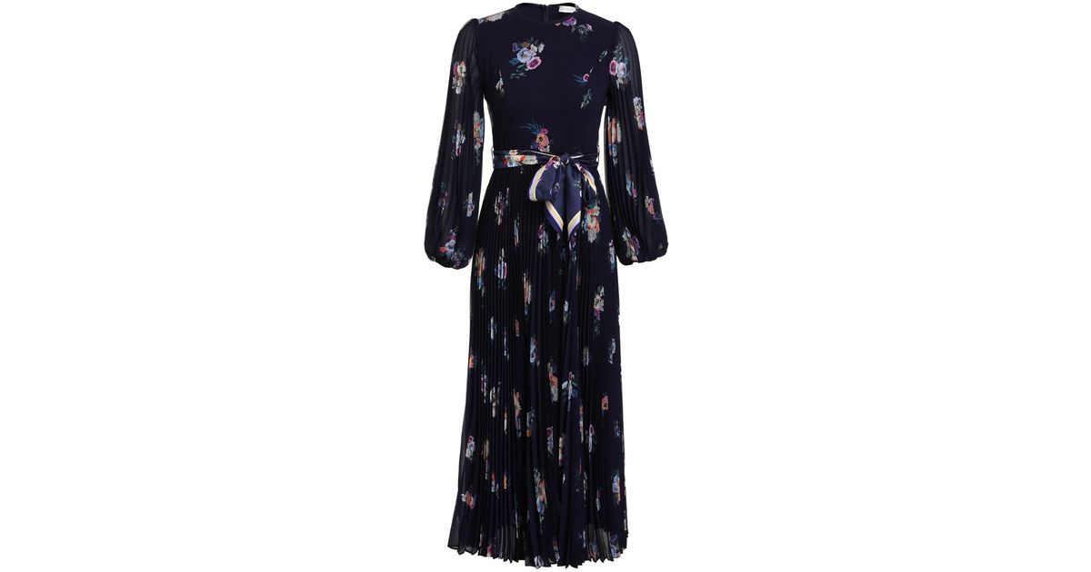 zimmermann sunray long sleeve midi