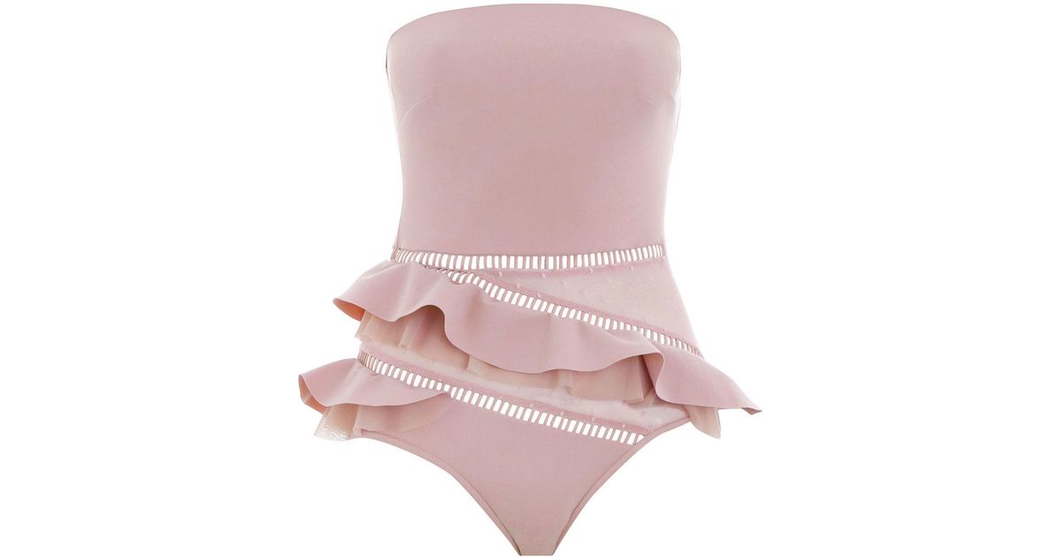 Zimmermann Multicolor Bayou Frill Bandeau 1pc Zimmermann Multicolor Bayou Frill Bandeau 1pc