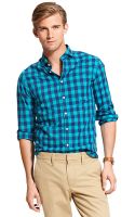 Tommy Hilfiger New York Fit Shirt in Blue for Men (INDIGO) | Lyst