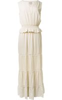 Free People Meadows Of Lace Slip Maxi Dress in Cream in Beige (cream ...