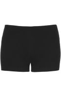 Asos Petite Exclusive Knicker Shorts with Piping in Black (blackcream ...