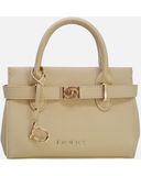 ralph lauren leather double zip handbolsa