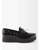 Hereu Ferriol' Woven T-bar Leather Loafers Men Shoes Sandals 