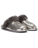 ugg slippers silver