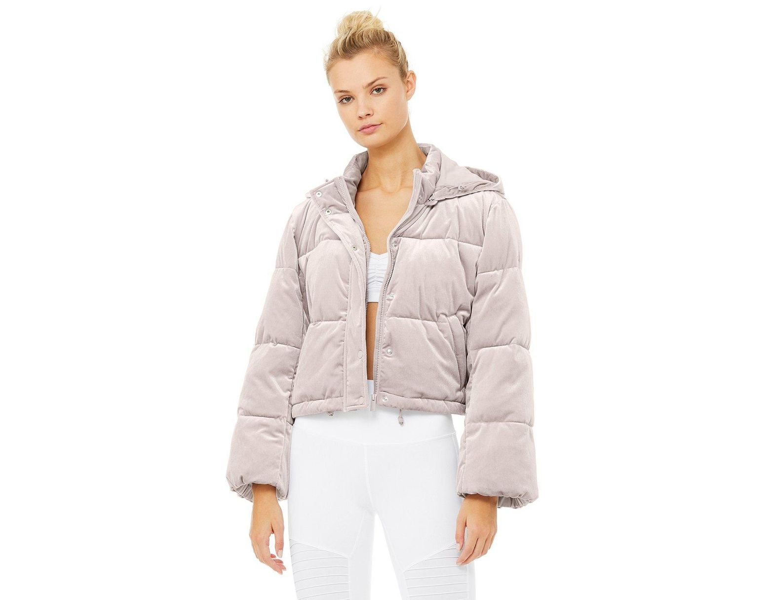 alo yoga puffer jacket