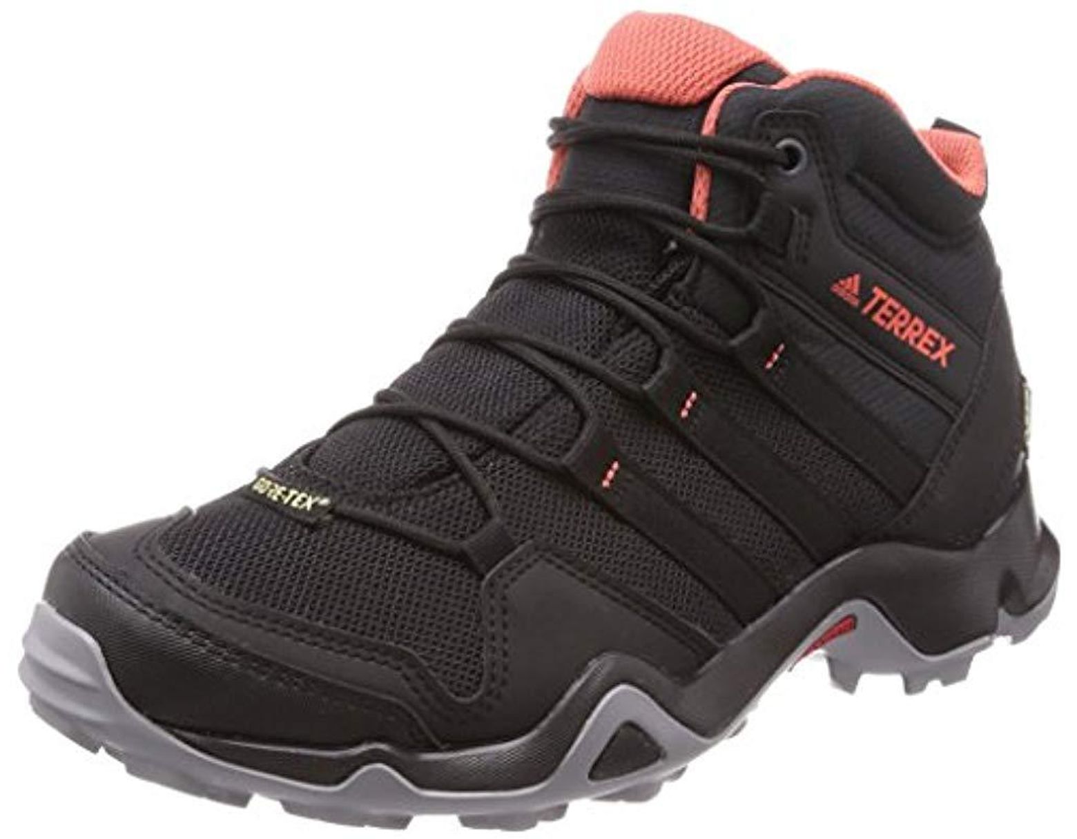 adidas Terrex Ax2r Mid Gtx Low Rise Hiking Shoes in Black - Lyst adidas Terrex Ax2r Mid Gtx Low Rise Hiking Shoes in Black - Lyst