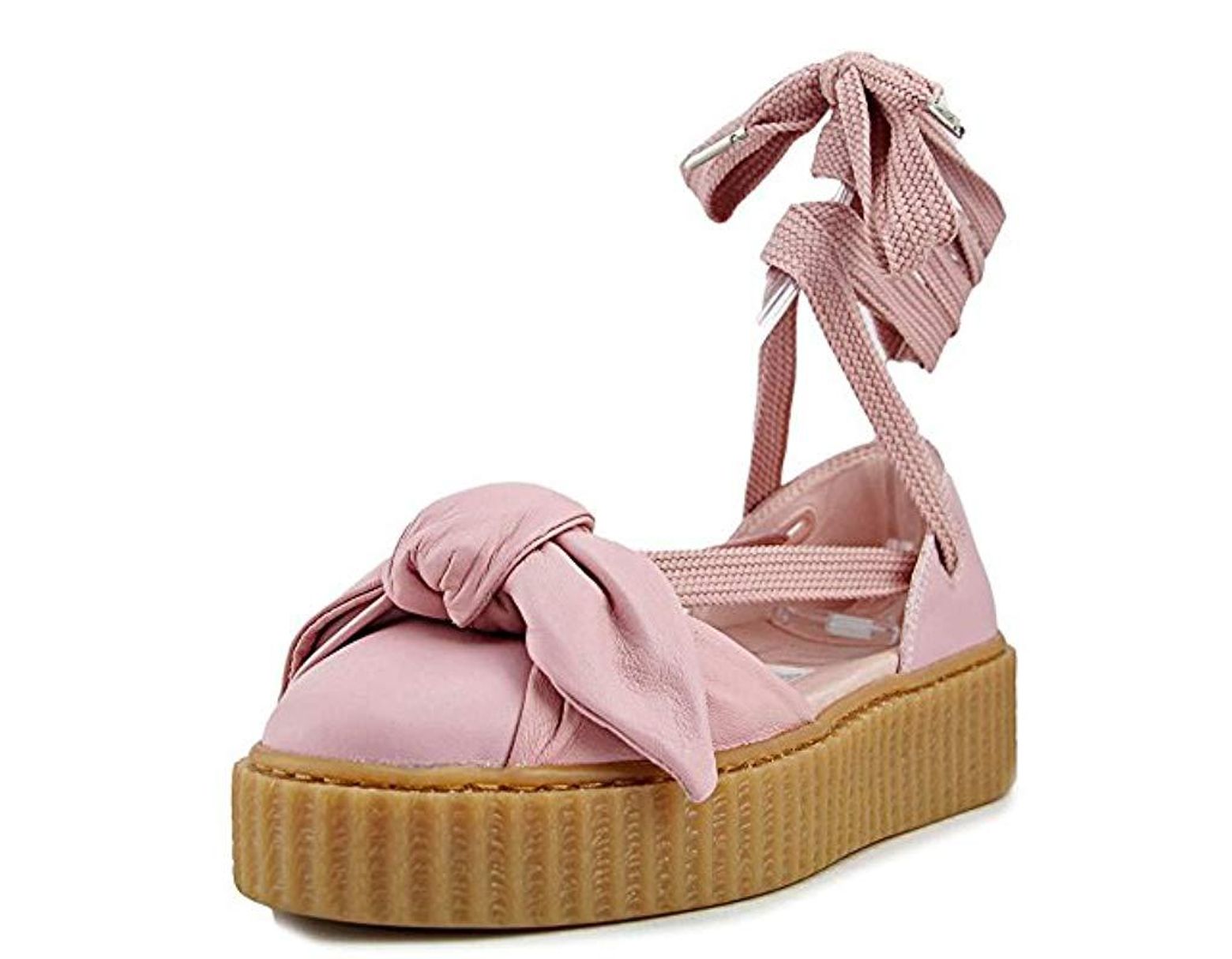 puma fenty bow silver