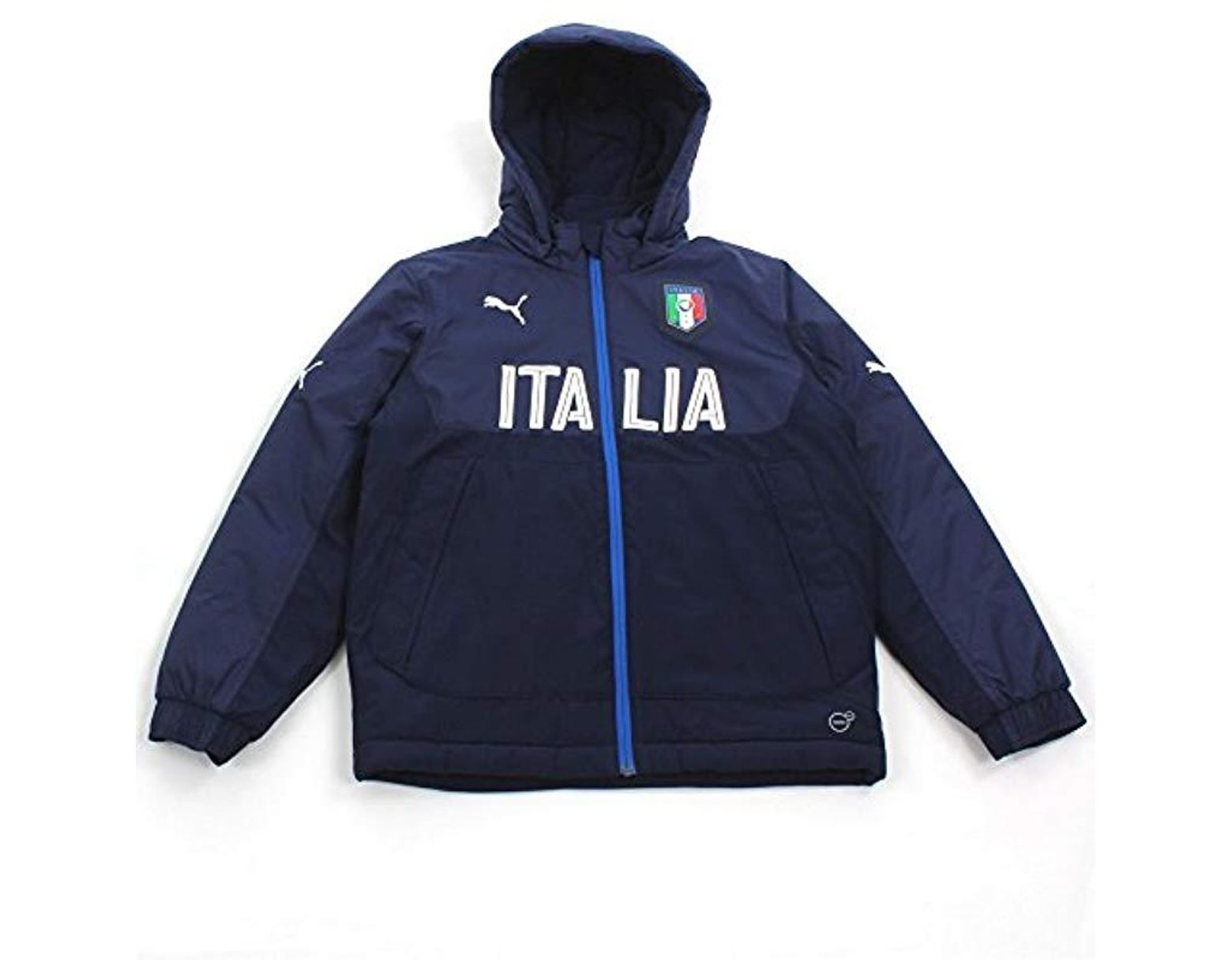 Puma Figc Italia Bench Jacket Men Football Sports Outdoors Football