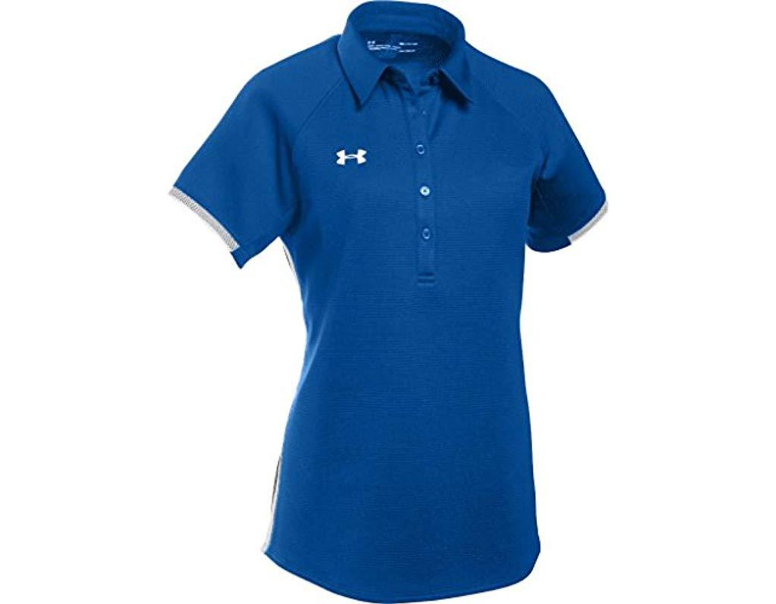 under armour royal blue polo shirt