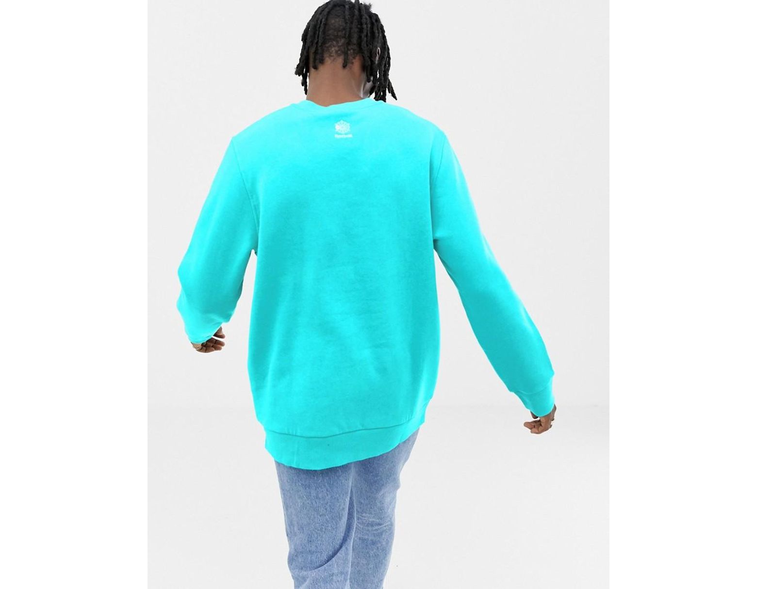 sudadera reebok classic verdes